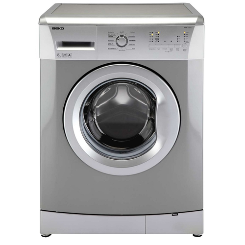 Beko WMB61221S 6kg 1200 Spin Washing Machine in Silver